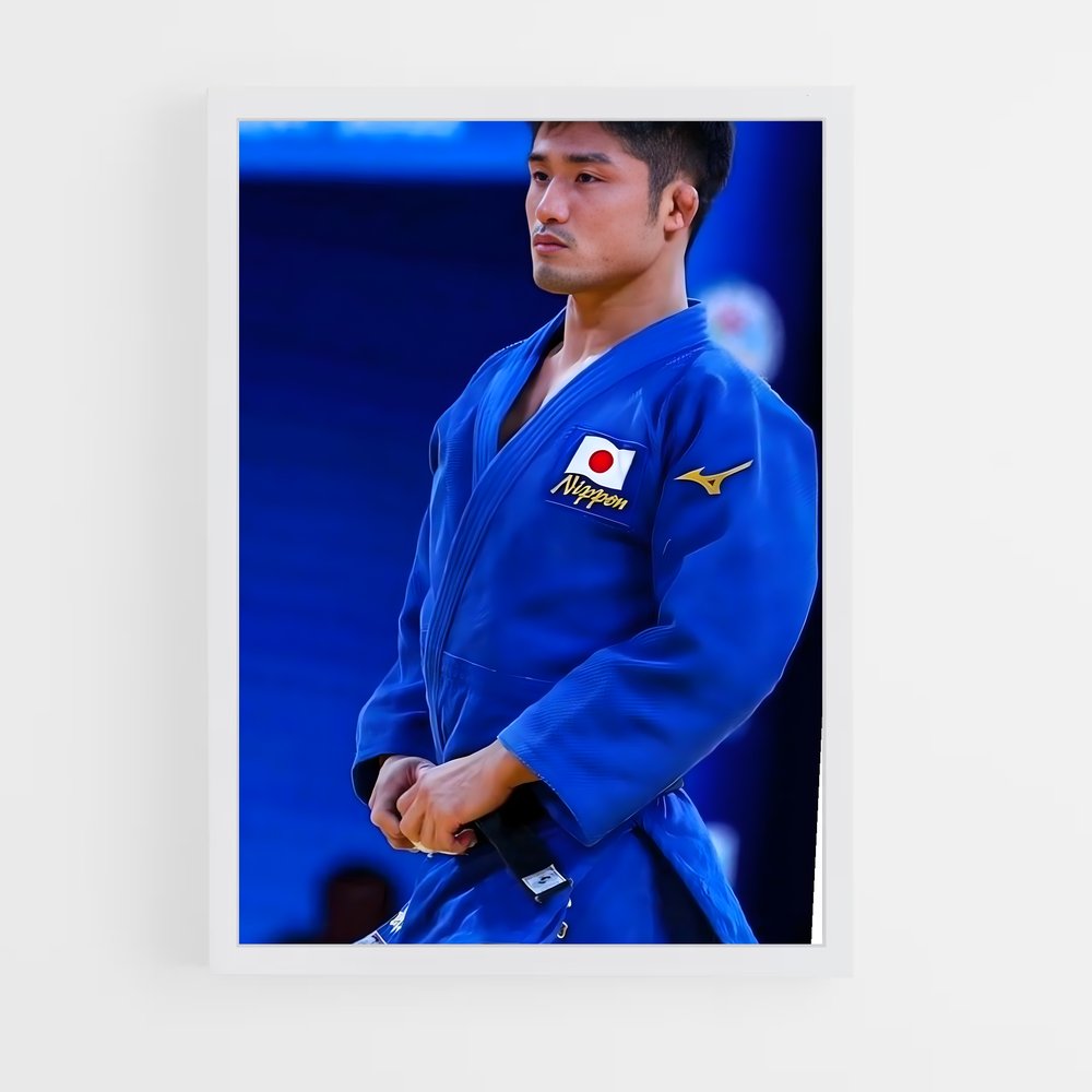 Poster Duel au Tatami – affiche Judo (vue 3)